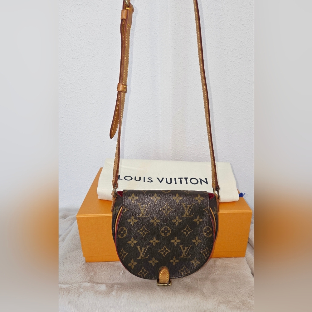 Louis Vuitton Brown Monogram Crossbody Bag